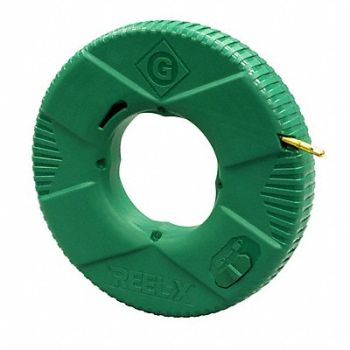 GREENLEE Fiberglass Fishtape 100ft Non-Conductive, 780AW7