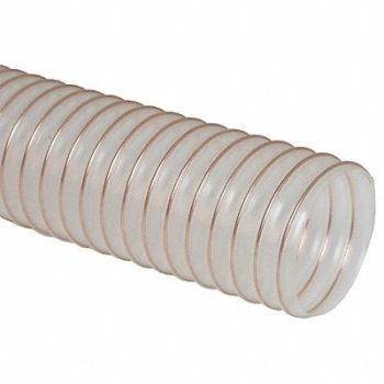 FLEXAUST CO. INC. Ducting Hose 25 ft L Clear, 780TU2