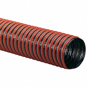 FLEXAUST CO. INC. Ducting Hose 12 ft L Black, 780TW1