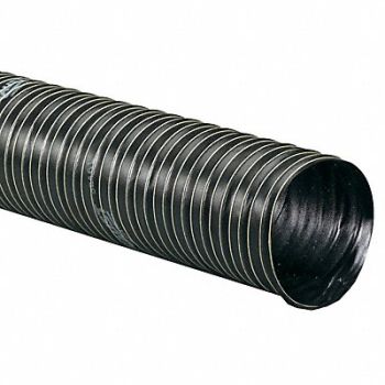 FLEXAUST CO. INC. Ducting Hose 12 ft L Black, 780TX6