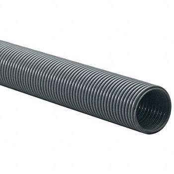 FLEXAUST CO. INC. Ducting Hose 50 ft L Gray, 780U02