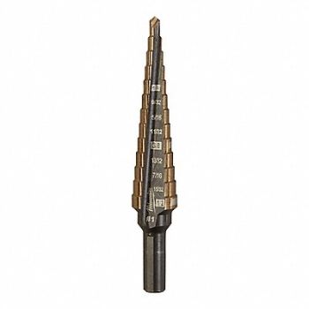 MILWAUKEE Step Drill Bit, 780U04