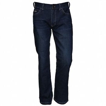 MCR SAFETY K4811 FR Pants 13 cal/sq cm Blue, 781G85
