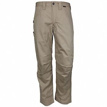 MCR SAFETY K4818 FR Pants Tan 50/36, 781GG9