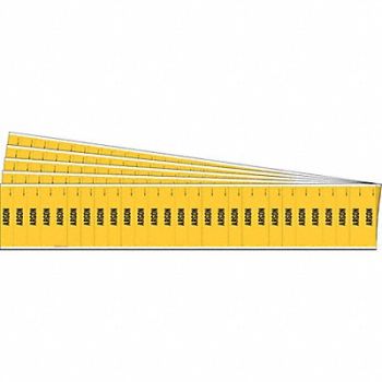 BRADY Pipe Marker Adhesive Black Argon PK5, 781X41