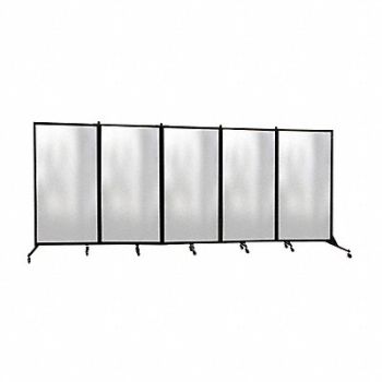 SCREENFLEX Panel full frosted room divider, 782KN8