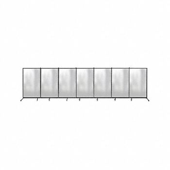 SCREENFLEX Panel full frosted room divider, 782KP1
