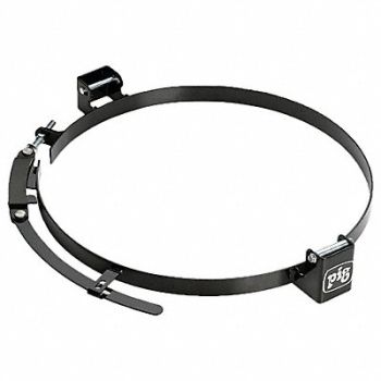 PIG Ring for Ltchng Drum Lid Black 20/30 gal, 782KP6