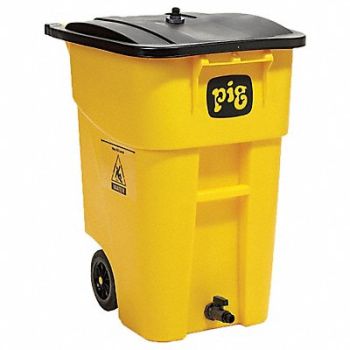 PIG Lead Diverter Mobile Collection Containr, 782KR1