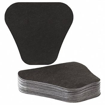 PIG Adhesive Backed Urinal Mat PP PK50, 782KY0