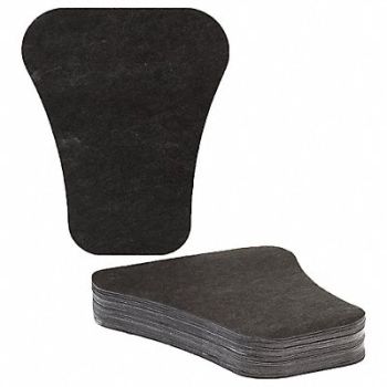 PIG Adhesive Backed Urinal Mat PP PK50, 782KY1