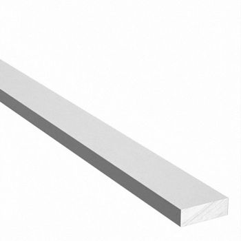 GRAINGER APPROVED Plate Stock Aluminum 2 in Over. W, 782T15