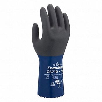 SHOWA Glove Chemical Resistat Seamless Knit PR, 783AA0