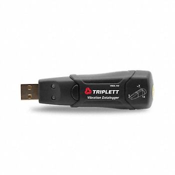 TRIPLETT Vibration Datalogger USB 3-Axis, 783AP2