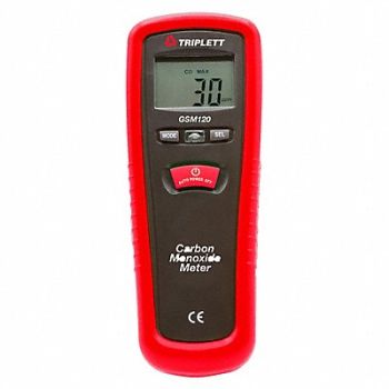 TRIPLETT Portable Carbon Monoxide Meter, 783AP9