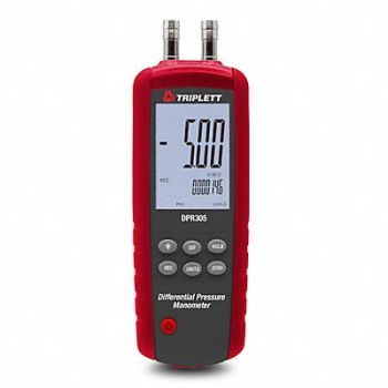TRIPLETT Differential Pressure Manometer 5 psi, 783AR8