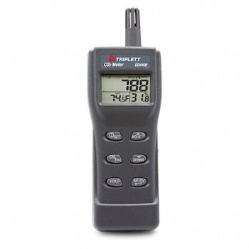 TRIPLETT CO2 IAQ Meter, 783AV1