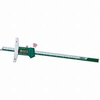INSIZE Digital Depth Gauge Wireless Inch/Metric, 783DU5