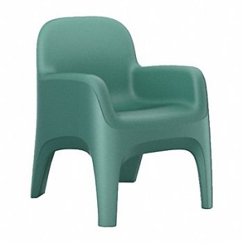 Crew Arm Chair Floor Mount Aqua, 783EL5
