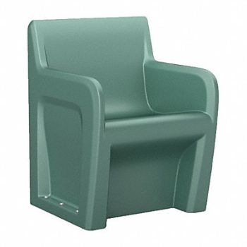 SENTINEL Arm Chair Floor Mount Aqua w/Door, 783EU8