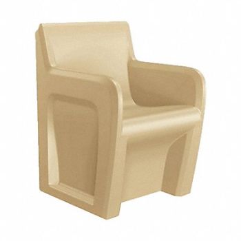 SENTINEL Arm Chair Floor Mount Sand w/Door, 783EV4