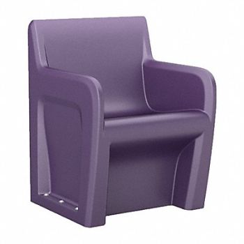 SENTINEL Arm Chair Floor Mount Indigo w/Door, 783EU9