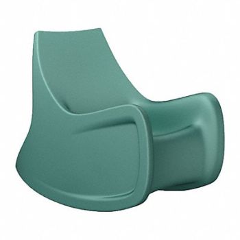 CORTECH Radial Rocker Arm Chair Aqua, 783EW9