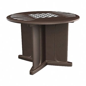 Endurance Table 48 Round Brown Game Top, 783F17