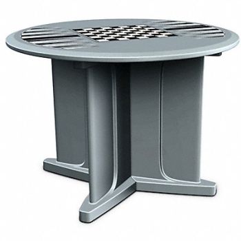 Endurance Table 48 Round Gray Game Top, 783F19