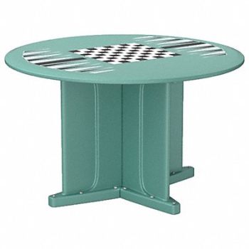 Endurance Table 48 Round Aqua Game Top, 783F23