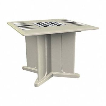 ENDURANCE Table 42 Square Stone Gray Game Top, 783FC0