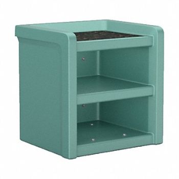 ENDURANCE Night Stand Plastic Laminate Top Aqua, 783FC1