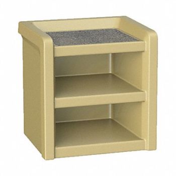 ENDURANCE Night Stand Plastic Laminate Top Sand, 783FD0