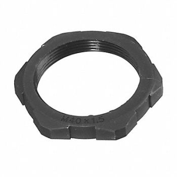 HUBBELL WIRING DEVICE-KELLEMS Locknut Nylon M40 PK100, 783FR1