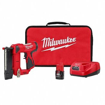 MILWAUKEE Pin Nailer Kit 12V Cordless D-Handle, 783FV0