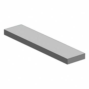 GRAINGER APPROVED Rectangular Blank Stock 6in Overall L, 783MN1