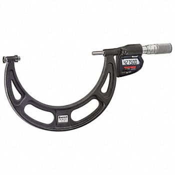 STARRETT Digital Interchangeable Anvil Micrometer, 783R95