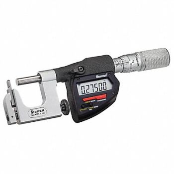 STARRETT Wireless Digital Multi Anvil Micrometer, 783RC2
