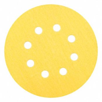 NORTON Hook-and-Loop Sanding Disc 5 in Dia PK50, 783RF6