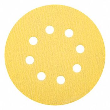 NORTON Hook-and-Loop Sanding Disc 5 in Dia PK50, 783RG5