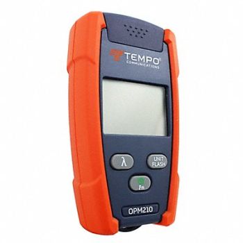 TEMPO COMMUNICATIONS Optical Power Meter, 783RU3