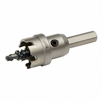 MILWAUKEE Hole Cutter Metal Carbide Tipped, 783WL7