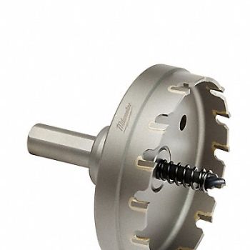 MILWAUKEE Hole Cutter Metal Carbide Tipped, 783WM6