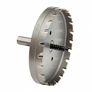 MILWAUKEE Hole Cutter Metal Carbide Tipped, 783WM9