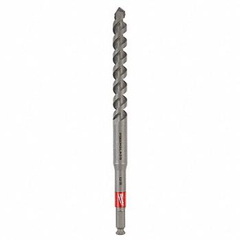 MILWAUKEE Auger Drill Bit Pole Auger Carbide Tippd, 783WP4