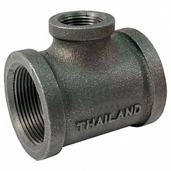 GRAINGER APPROVED Reducing Tee 1-1/2x1-1/2x1/2 In., 783Y61