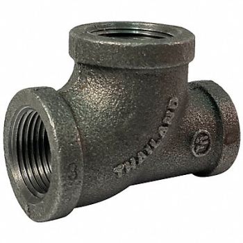 GRAINGER APPROVED Reducing Tee 1-1/4x3/4x1-1/4 In., 783Y59