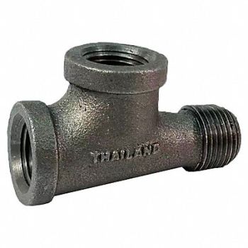 GRAINGER APPROVED Street Tee 1-1/2 In., 783Y75