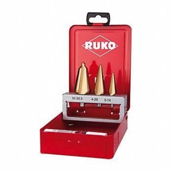 RUKO TOOLS Tube and Sheet Drill High Speed Steel, 783YJ5
