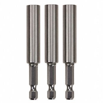 IRWIN Bit Holder 1/4 Hex 3 L PK3, 783YU1